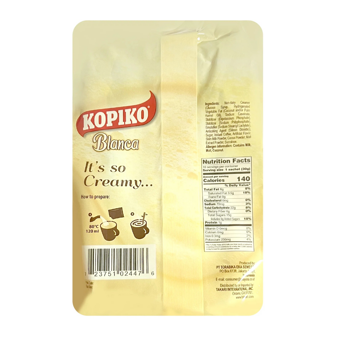 【ゆり】　kopiko blanka*50+dindong*6 Amazon.com : Kopiko Instant Coffee Mix 2 Packs (Blanca