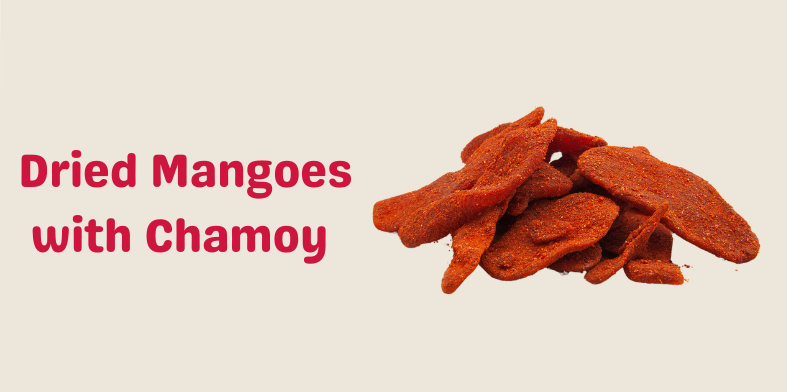 Dried Mangoes With Chamoy