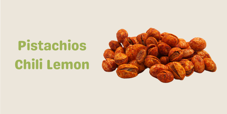 Pistachios - Chili Lemon - Hot & Spicy