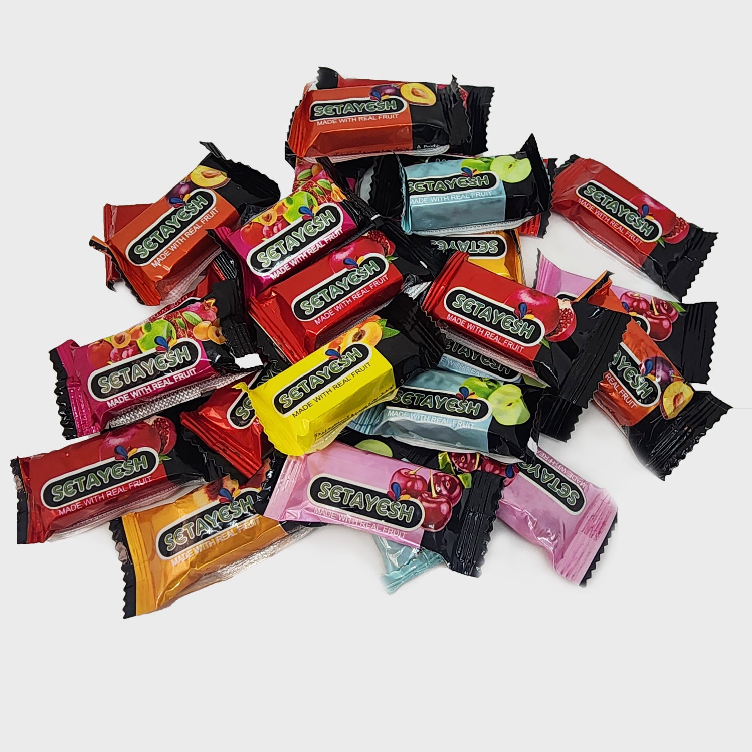 Setayesh Lavashak Fruit Rolls - Individually Wrapped