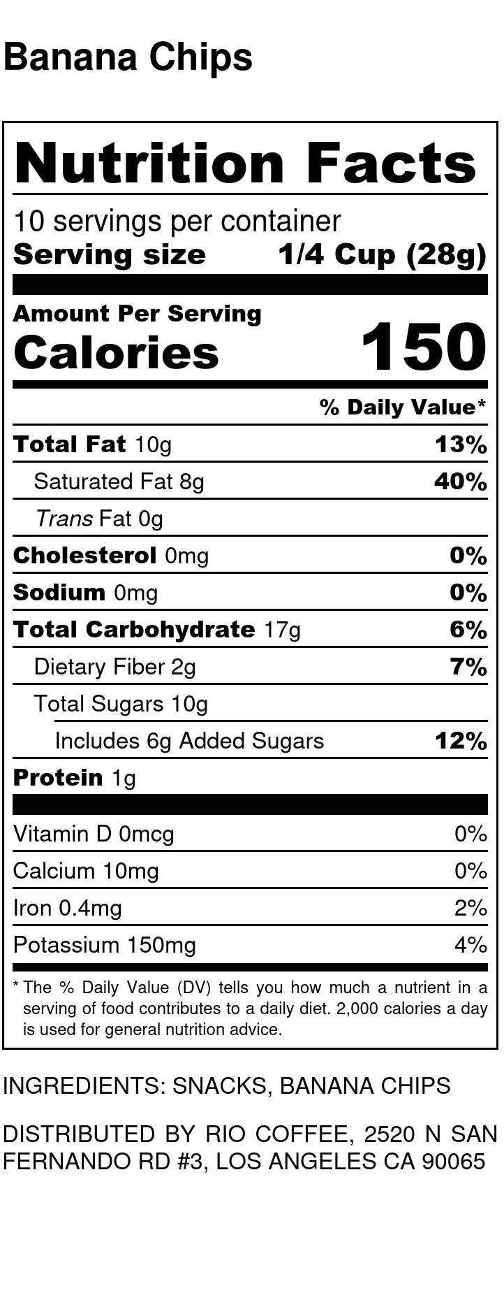Banana Chips