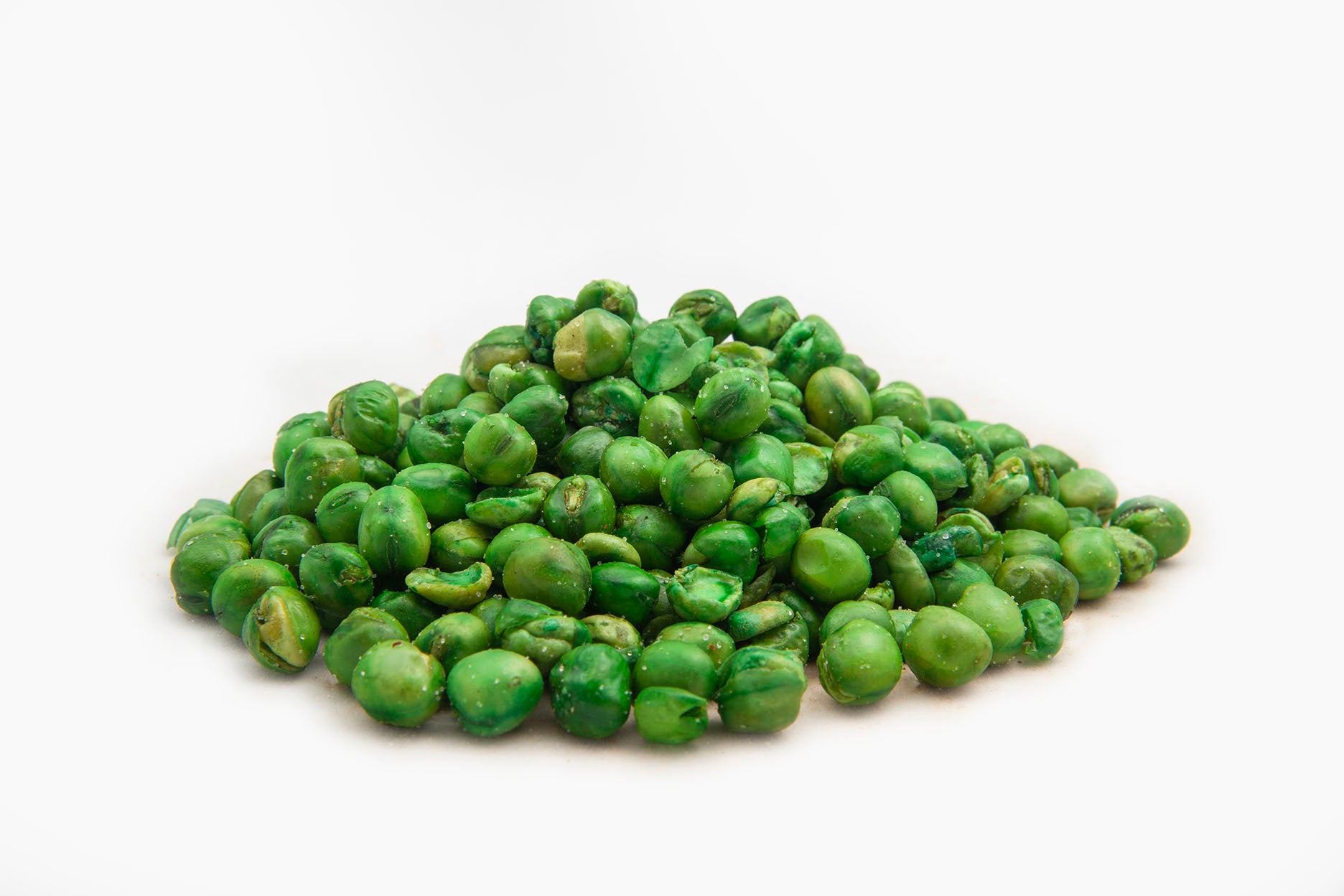 are roasted saltd green peas safe for dogs