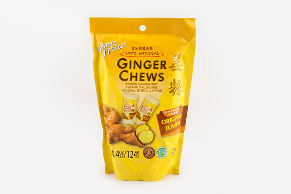 Prince of Peace Ginger Chews - 100% Natural - Original Flavor