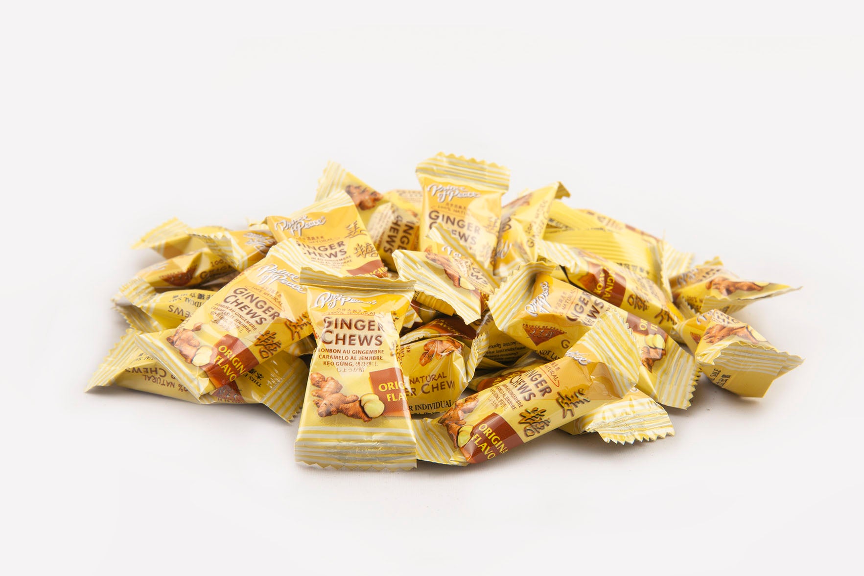 Prince of Peace Ginger Chews - 100% Natural - Original Flavor