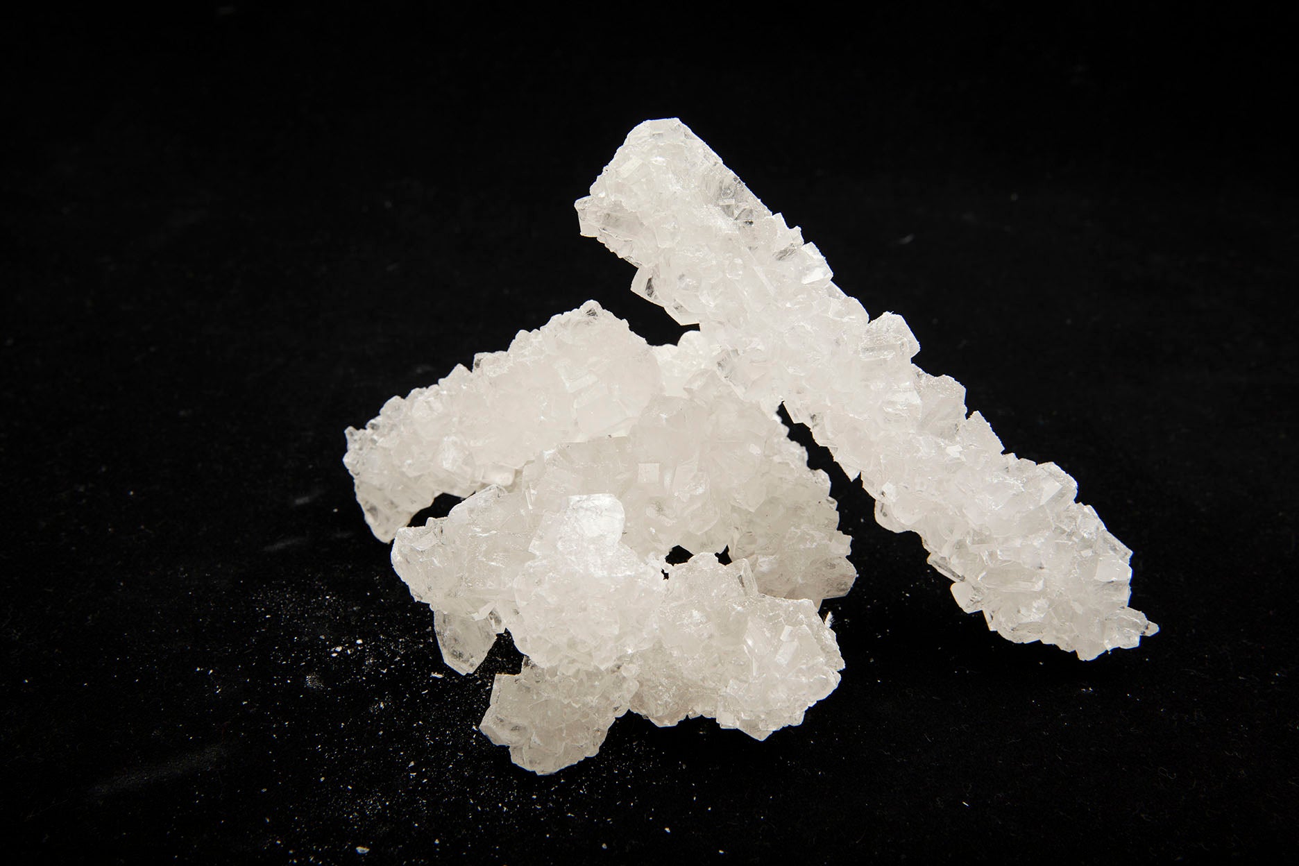 Rock Candy - White on String